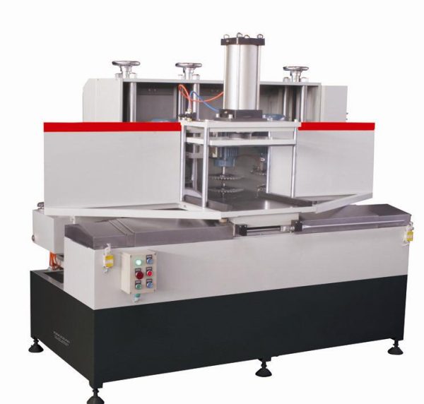 End milling machine for alum curtain wall